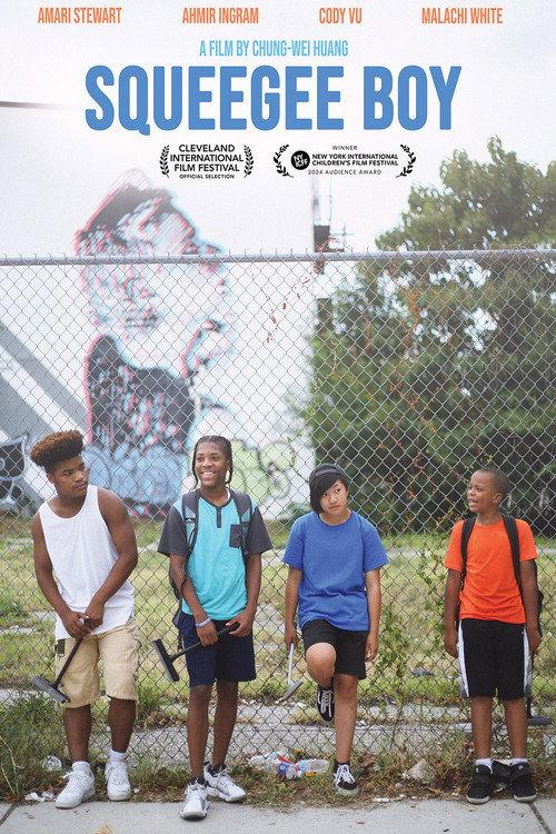 Squeegee Boy 2024 official movie poster