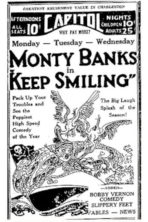 Keep Smiling 1925 official movie poster