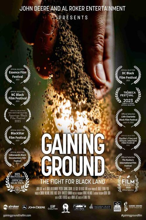 Gaining Ground: The Fight for Black Land 2023 official movie poster
