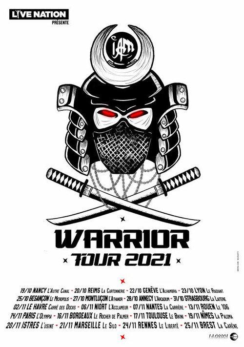 IAM - Warrior Tour 2021 - Live à l'Olympia 2022 official movie poster
