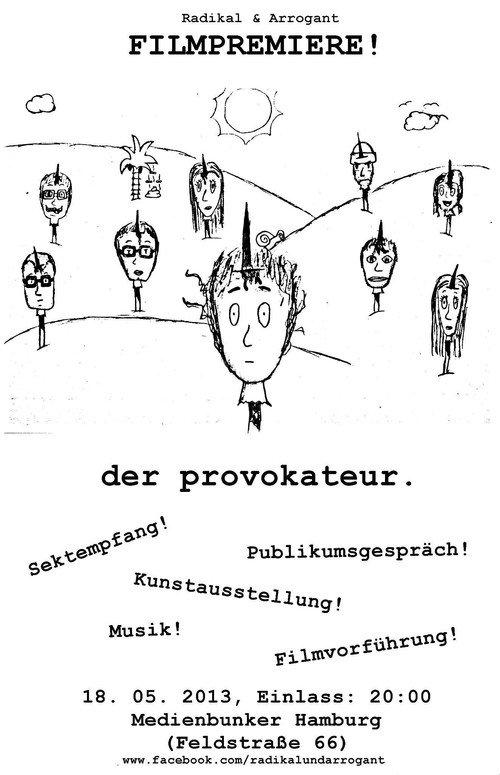 der provokateur. 2013 official movie poster