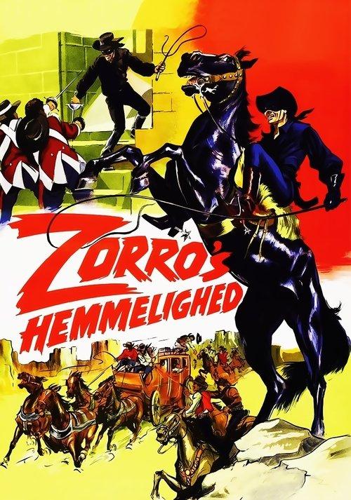 Behind the Mask of Zorro 1966 official movie poster