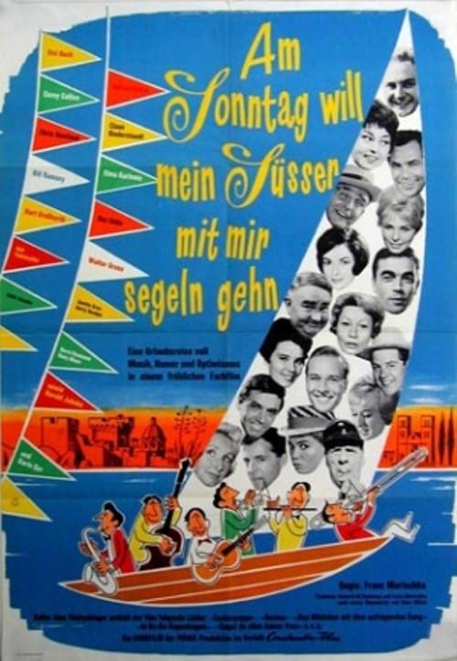My Sweetheart Wants to Go Sailing on Sunday 1961 official movie poster