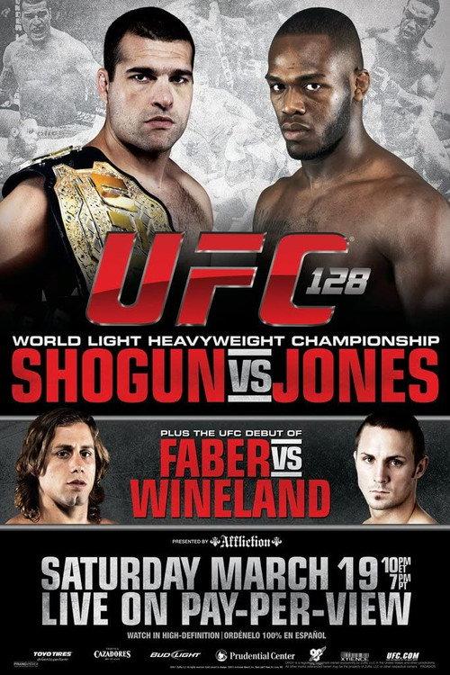 UFC 128: Shogun vs. Jones 2011 official movie poster