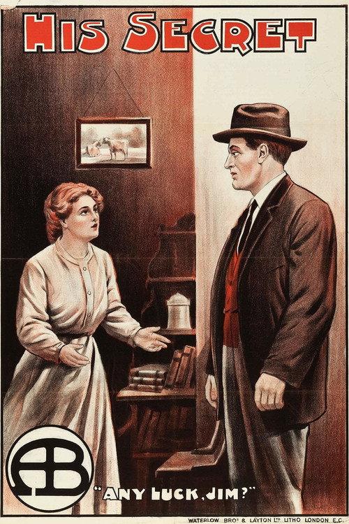 His Secret 1913 official movie poster