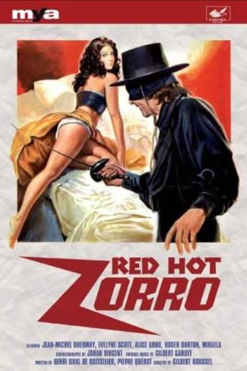 Red Hot Zorro 1972 official movie poster
