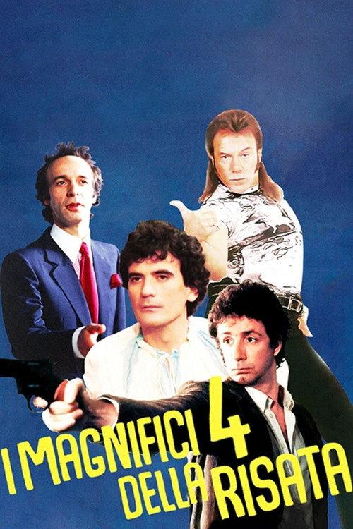 I magnifici 4 della risata 2022 official movie poster