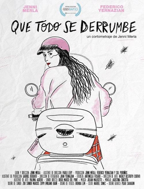 Que todo se derrumbe official movie poster