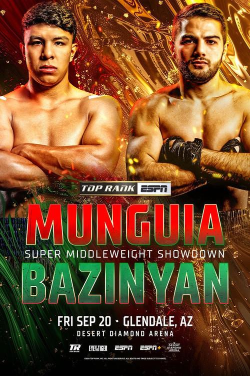 Jaime Munguia vs. Erik Bazinyan 2024 official movie poster