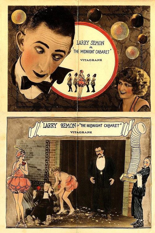 The Midnight Cabaret 1923 official movie poster