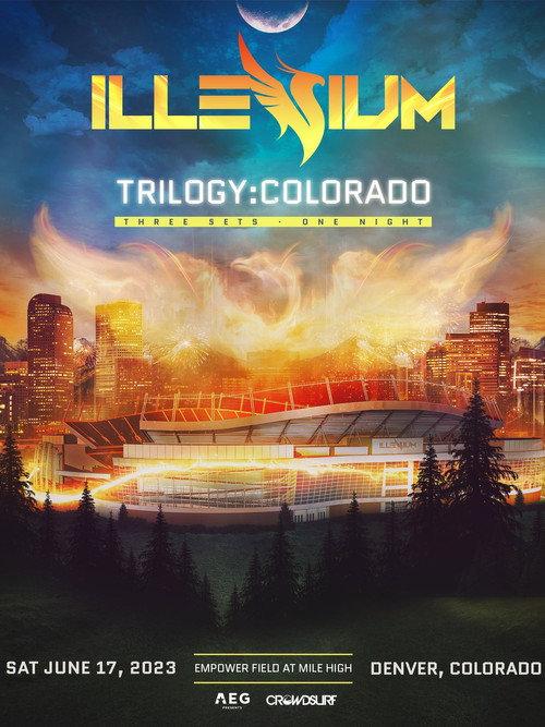 ILLENIUM Trilogy: Colorado 2023 official movie poster