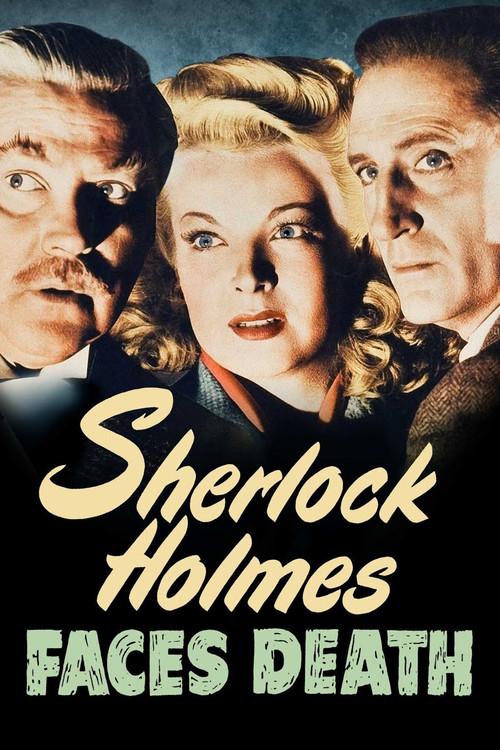 Sherlock Holmes Faces Death 1943 official movie poster
