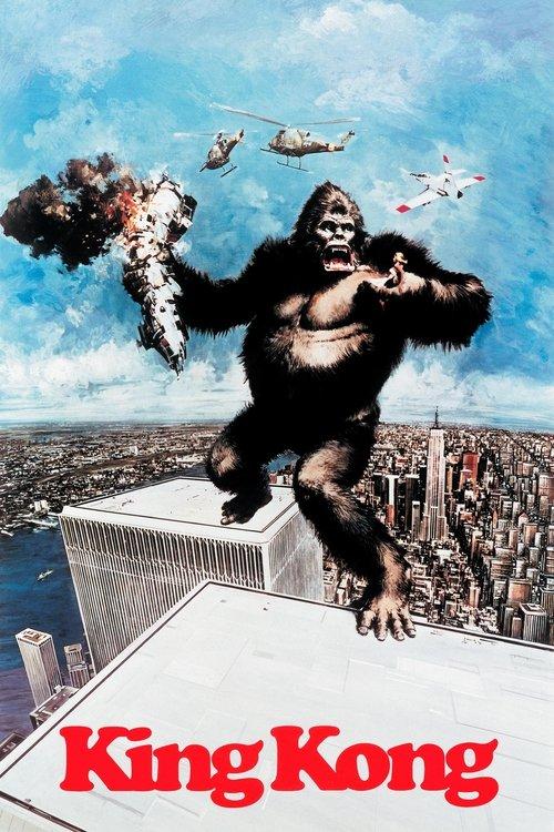 King Kong 1976 official movie poster
