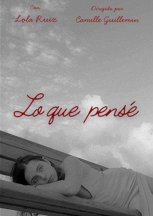 Lo que pensé 2025 official movie poster