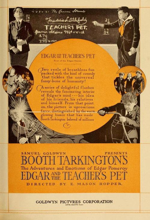 Edgar and the Teacher's Pet 1920 official movie poster