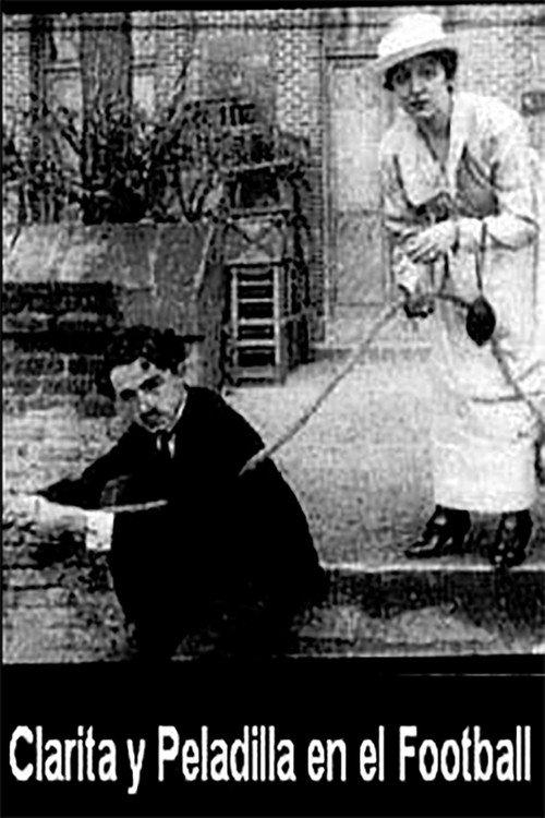 Clarita y Peladilla en el Football 1916 official movie poster