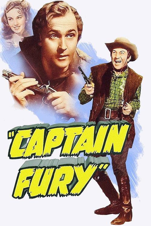 Captain Fury 1939 official movie poster