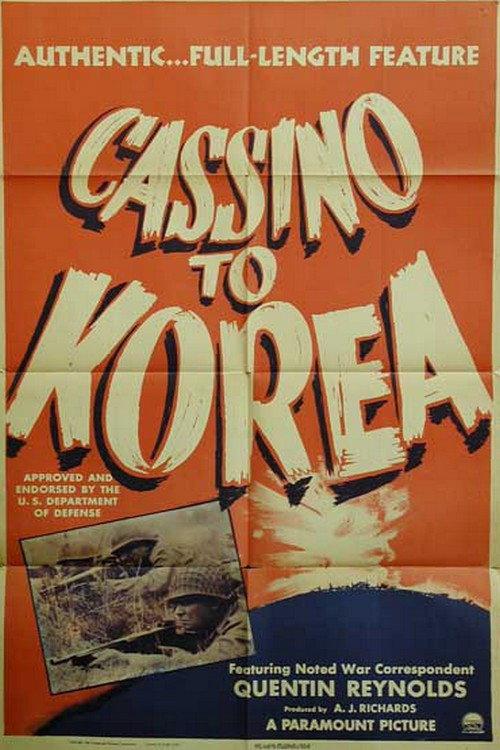Cassino to Korea 1950 official movie poster