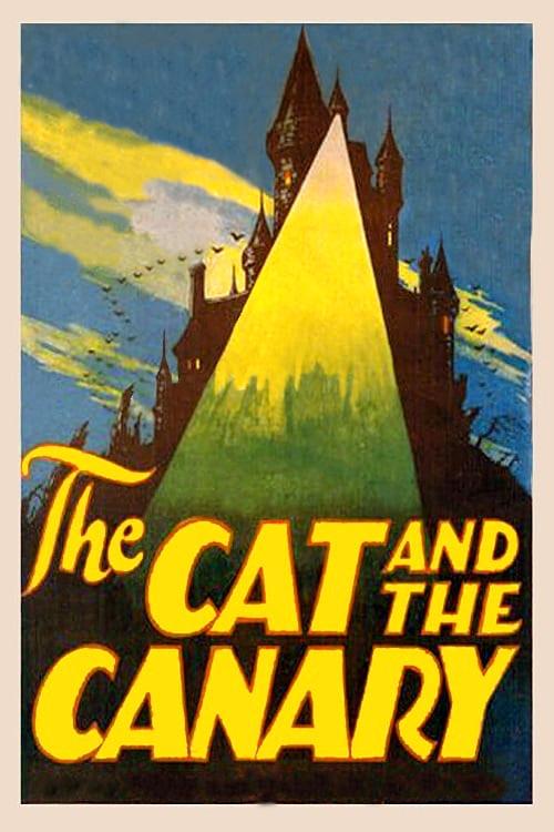 The Cat and the Canary 1927 official movie poster