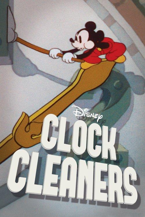 Clock Cleaners 1937 official movie poster