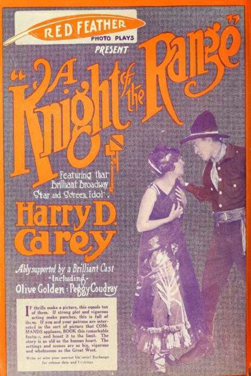 A Knight of the Range 1916 official movie poster
