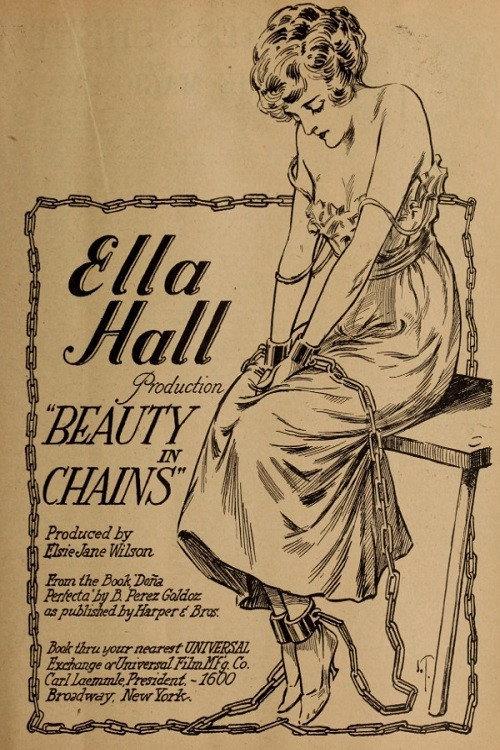 Beauty in Chains 1918 official movie poster