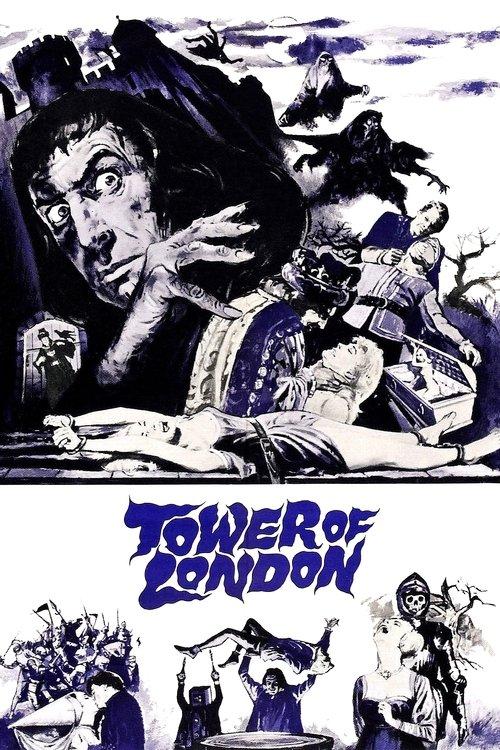 Tower of London 1962 official movie poster