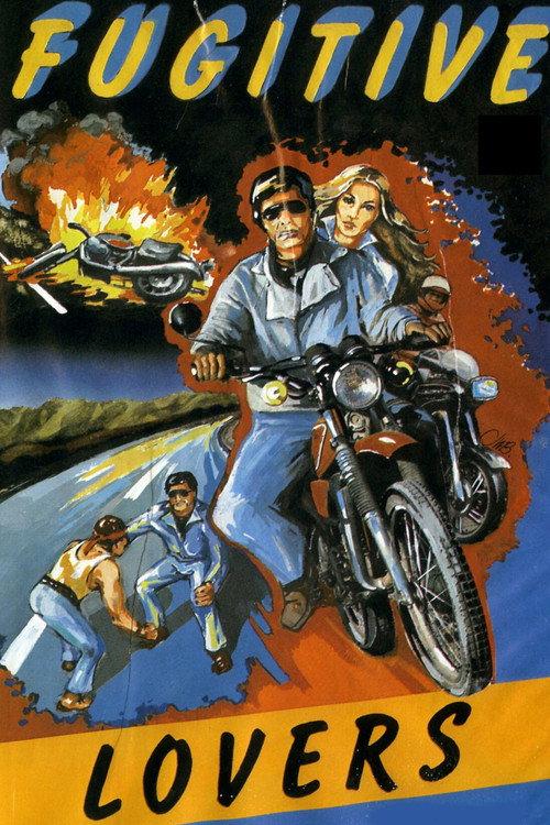 Fugitive Lovers 1975 official movie poster
