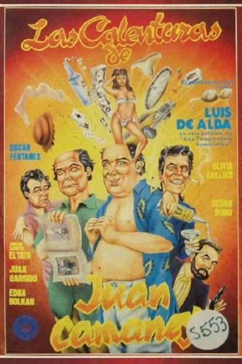Las calenturas de Juan Camaney 1988 official movie poster