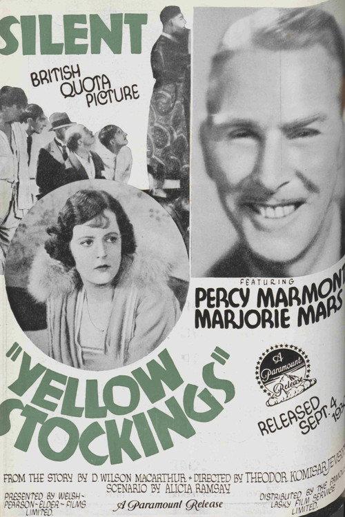 Yellow Stockings 1928 official movie poster