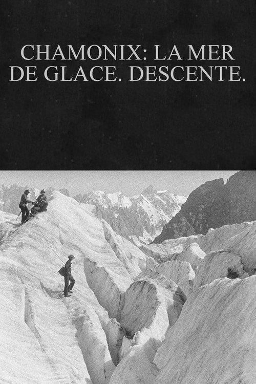 Chamonix: la mer de glace. Descente. 1900 official movie poster