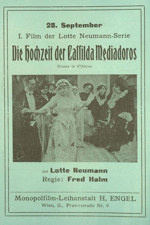 Die Hochzeit der Cassilda Mediadores 1916 official movie poster