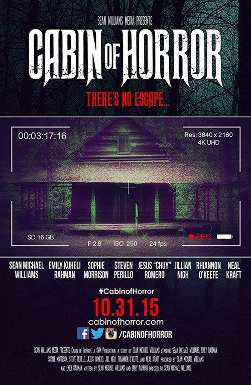 Cabin of Horror 2015 official movie poster