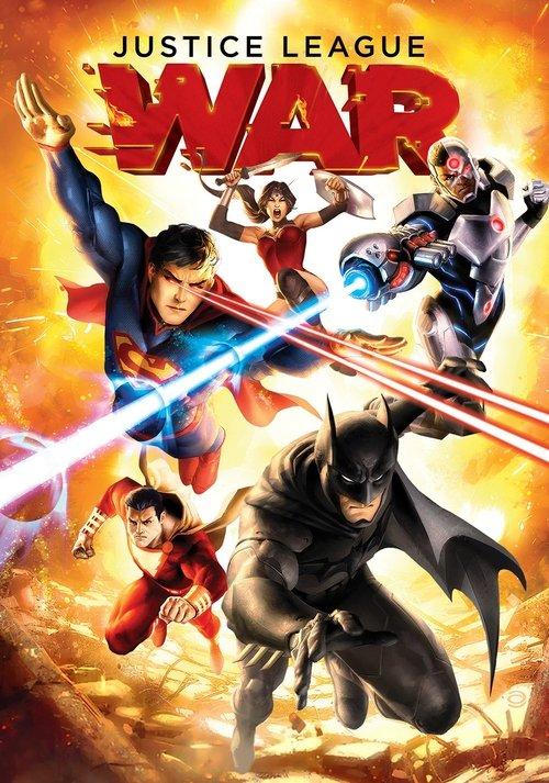 Justice League: War 2014 official movie poster