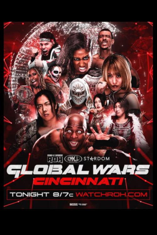 ROH Global Wars - Cincinatti 2026 official movie poster
