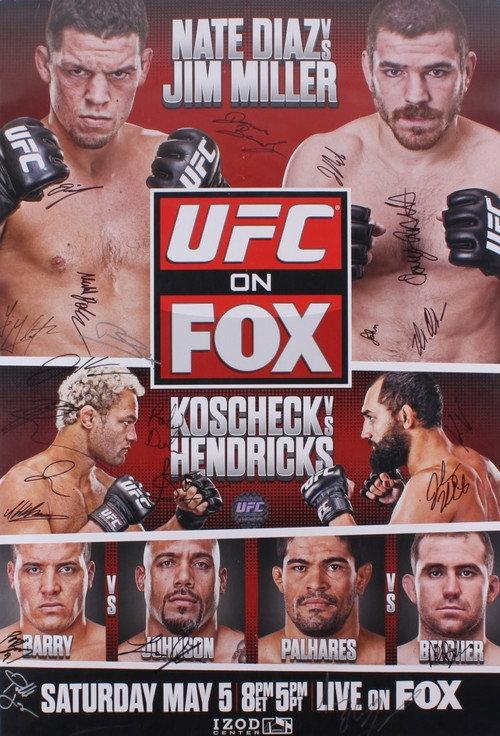 UFC on Fox 3: Diaz vs. Miller 2012 official movie poster