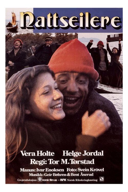 Nattseilere 1986 official movie poster