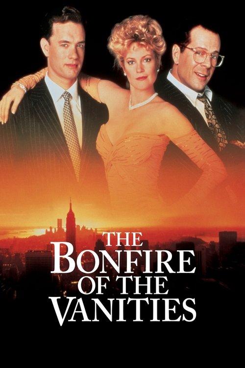 The Bonfire of the Vanities 1990 official movie poster