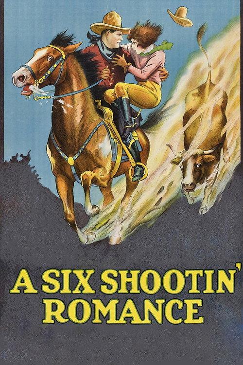 A Six Shootin' Romance 1926 official movie poster