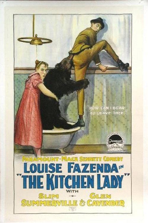 The Kitchen Lady 1918 official movie poster