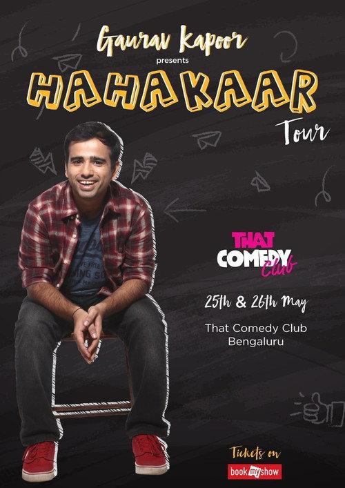 Gaurav Kapoor: HahaKaar 2018 official movie poster