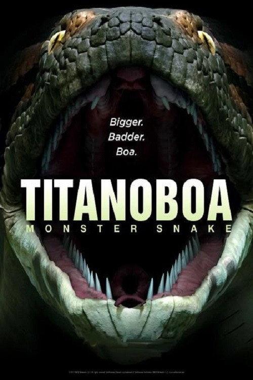 Titanoboa: Monster Snake 2012 official movie poster