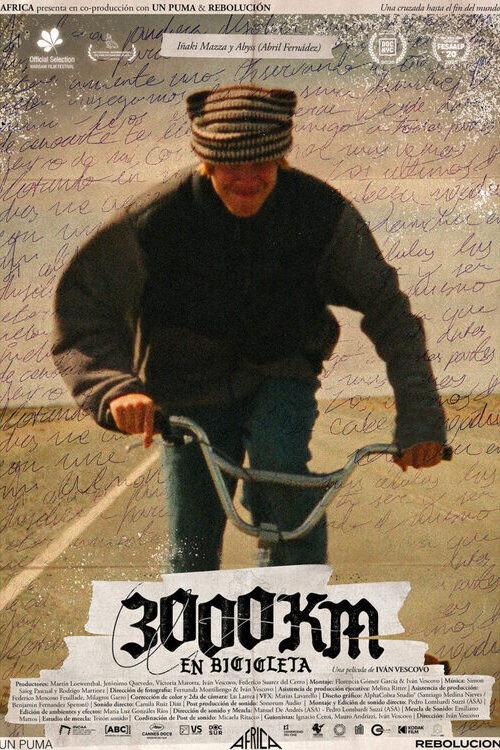3000 km by Bike 2025 official movie poster