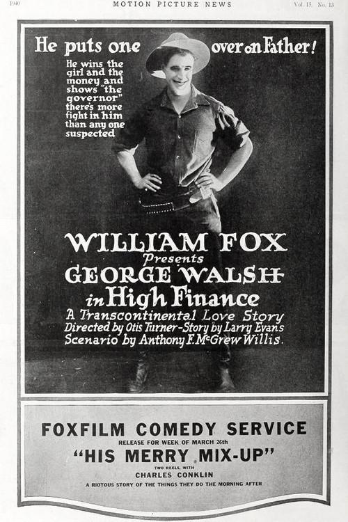 High Finance 1917 official movie poster