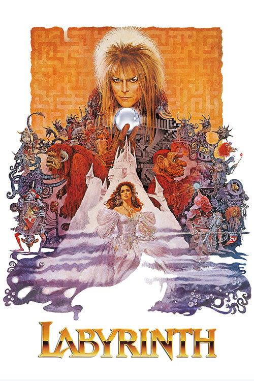 Labyrinth 1986 official movie poster