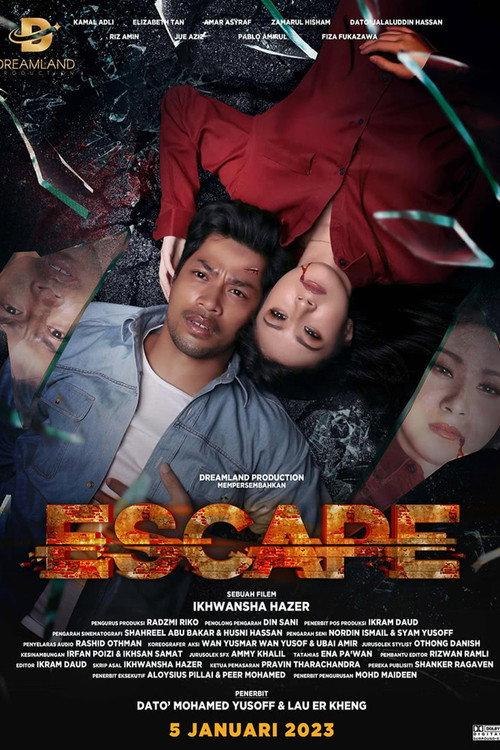 Sinopsis Filem Escape 2023 official movie poster