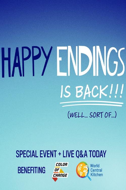 Happy Endings Special Charity Event 2020 official movie poster