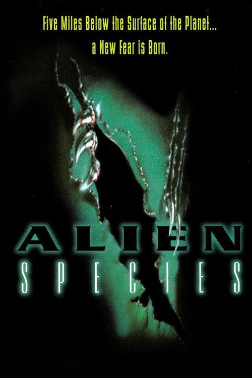 Alien Species 1998 official movie poster