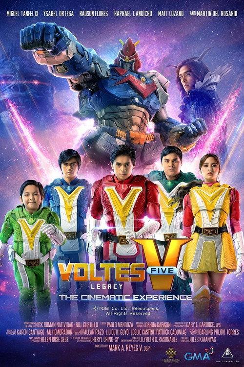 Voltes V Legacy: The Cinematic Experience 2023 official movie poster