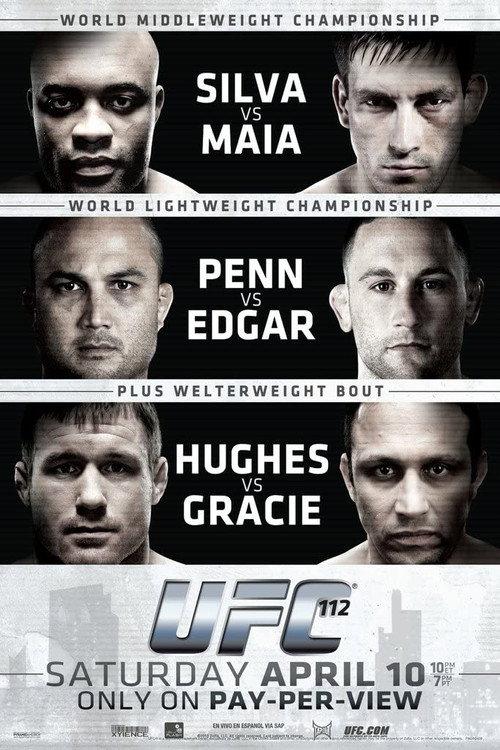 UFC 112: Invincible 2010 official movie poster